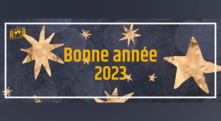 Meilleurs voeux pour l'année 2023 !