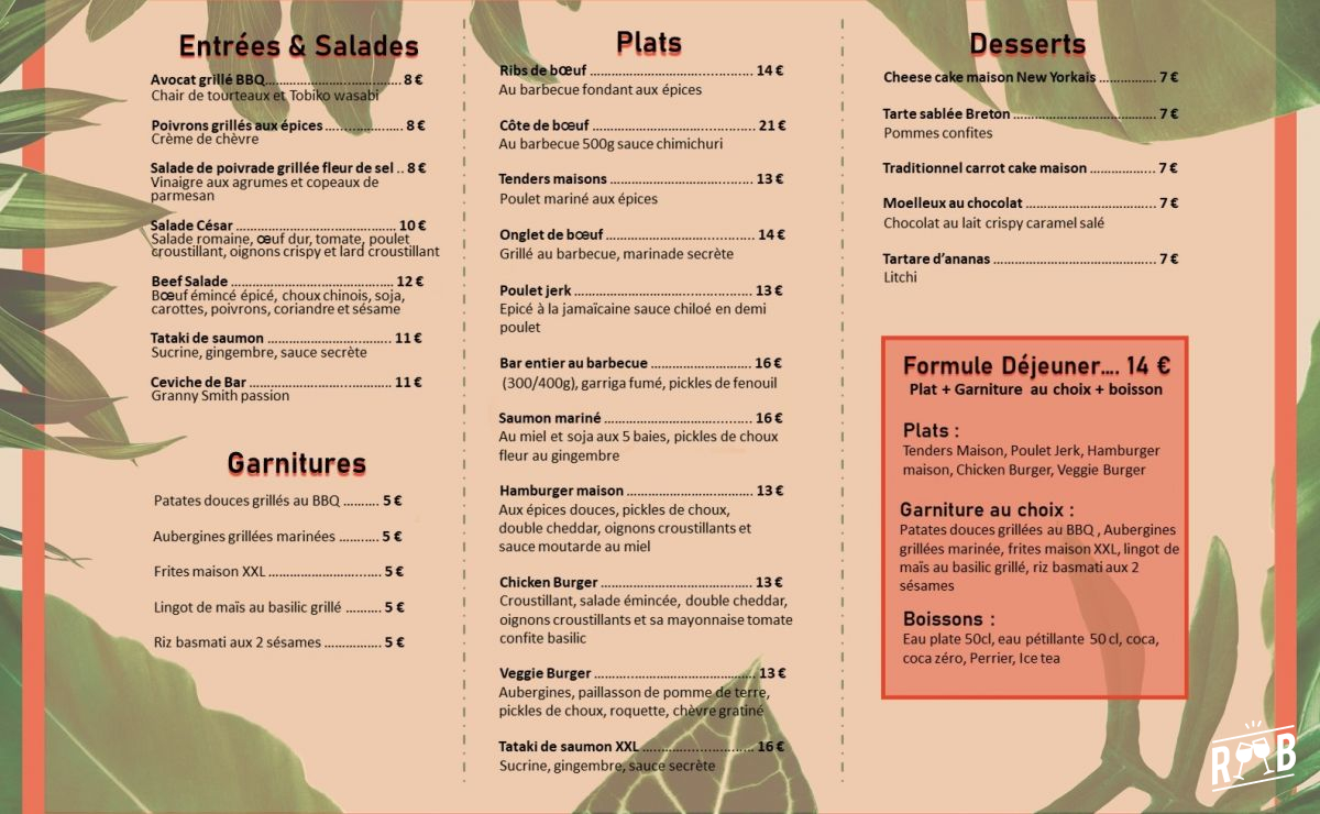 Barbecue Restaurant à Paris 2 (75002)